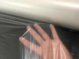 贊晨 TPU薄膜透明防水透氣膜超薄復(fù)合布料0.015mm*1.55M