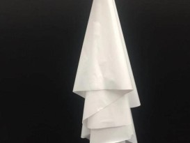 tpu塑料膜環(huán)?？山到赓澇?TPU阻燃薄膜防水阻燃熱塑性聚氨酯乳白色靜電防腐蝕 抗V-0級