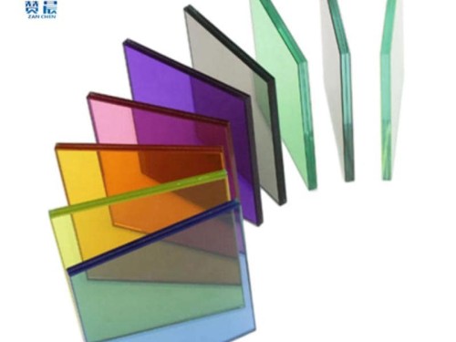 EVA熱熔膠膜pet夾玻璃彩色幻彩熱熔膠膜